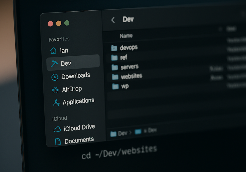 Read more about the article Setting Up Your macOS Dev Directory